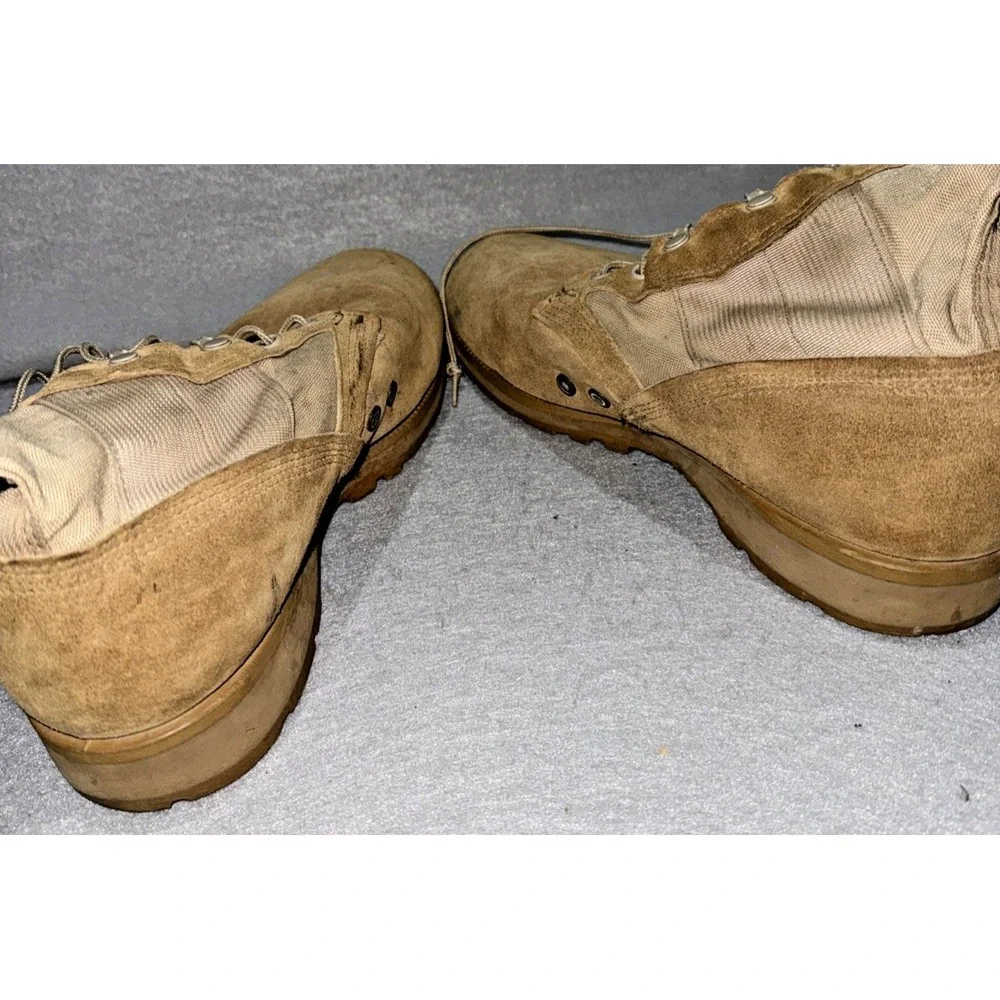 Vibram Gortex Beige Military US Army‎ Flight Combat Boots Mens Size  Unk